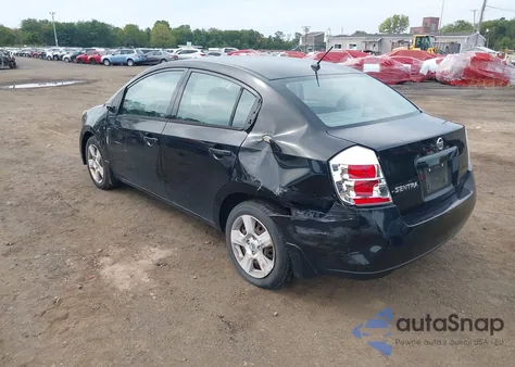 2008 Nissan Sentra 2.0S из США, поврежденный, VIN 3N1AB61E38L720485
